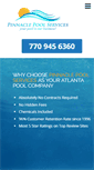 Mobile Screenshot of pinnaclepoolservices.com